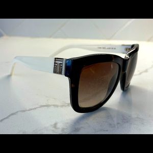 Tory Burch Black/White Sunglasses - TY 7075